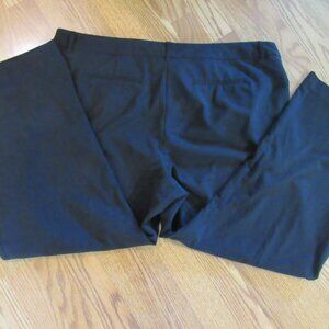 Daisy Fuentes Black Wide Leg Stretch Women's Dress Pants Size 20W